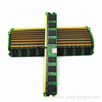800MHz/667MHz Long-time DDR2 SDRAMs with 1/2/4GB Capacity, 240 Pins, 2.6V, Supports All Motherboards